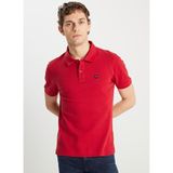 WRANGLER Kırmızı Polo Yaka T-Shirt, L, wrangler-26y-w7d5k4xx2t600-polo-yaka-t-s, KIRMIZI, Erkek