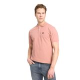 Wrangler Kısa Kollu Polo Erkek Tişört, Gül Kurusu, M