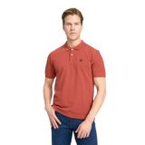 Wrangler Kısa Kollu Polo Erkek Tişört, Kiremit, L
