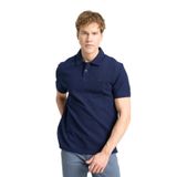 Wrangler Kısa Kollu Polo Erkek Tişört, Lacivert, XL