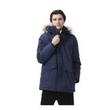 Wrangler Lacivert Erkek Mont W4D0WX114 Parka Ceket, 3XL