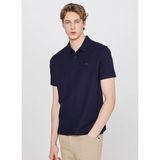 Wrangler Lacivert Erkek Regular Fit Logo Baskılı Polo T-Shirt W2610158410 Erkek Polo T-Shirt - M