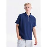 Wrangler Lacivert Erkek Relaxed Polo T-Shirt - M