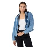 Wrangler Loose Fit Mavi Kadın Ceket W2510739381-Denim M