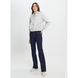 Wrangler Loose Fit Rahat Kesim Kapitone Detaylı Kadın Gri Bomber Ceket W242741, Gray, S