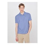 WRANGLER Mavi Erkek Regular Fit Logo Baskılı Polo T-Shirt W2610158TF Erkek Polo T-shirt