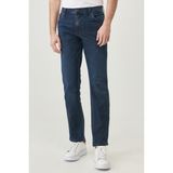 Wrangler Mavi Texas Slim Erkek Kot Pantolon