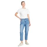 Wrangler Mom Denim Kadın Jean Pantolon Orta Mavi 28/32