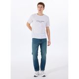 WRANGLER Normal Bel Regular Fit Denim Pantolon W121064Xt Texas Jean 44/34, 44/34, 5003142697, Mavi, Erkek