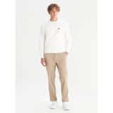 WRANGLER Normal Bel Slim Fit Chino Pantolon, M, 5003317674, Bej, Erkek