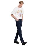 WRANGLER Normal Bel Slim Fit Chino Pantolon Texas Slim Jean Pantolon, 34-34, W12S004410, Lacivert, Erkek