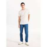 WRANGLER Normal Bel Slim Fit Denim Pantolon W12S00030X4E Texas Slim Denim, 32/32, 5003258676, Renksiz, Erkek