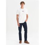Wrangler Normal Bel Slim Fit Koyu Antrasit Erkek Denim Pantolon MW12SMI375 Antrasit Denim Pant