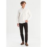 Wrangler Normal Bel Slim Fit Koyu Kahve Erkek Chino Pantolon MW12SECH31 Kahverengi Chino Pant