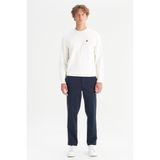 WRANGLER Normal Bel Slim Fit Koyu Lacivert Erkek Chino Pantolon WM01200001411 Lacivert Chino Pant