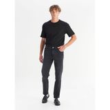 WRANGLER Normal Bel Straight Denim Pantolon, 32/28, 5003317593, Siyah, Erkek