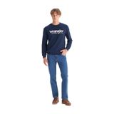 WRANGLER Normal Bel Straight Denim Pantolon, 33/30, 5003317713, Mavi, Erkek