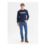 Wrangler Normal Bel Straight Mavi Erkek Denim Pantolon MW121HR36B Orta Mavi Denim Pantolon