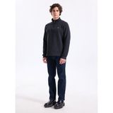 Wrangler Normal Bel Straight Siyah Erkek Denim Pantolon MW12175001 Siyah Denim Pantolon