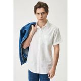 Wrangler Oversize Kısa Kol Erkek Gömlek - Minimalist Stil