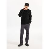 WRANGLER Pamuklu Normal Bel Slim Fit Dar Paça Pantolon, S, WM01200001 116, KÖMÜR, Erkek