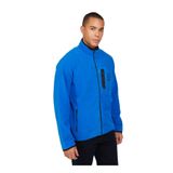 WRANGLER Polar Sweatshirt Tam Fermuarlı, XL, 5003073618, Saks, erkek