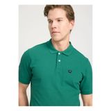 WRANGLER Polo T-Shirt Kısa Kollu Regular Fit, XL, 5003143140, Yeşil, Erkek