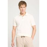 Wrangler Polo Yaka T-shirt Ekru Erkek Kısa Kol T-Shirt - 2XL - Bej