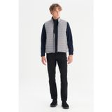 Wrangler Regular Fit Dik Yaka Şişme Erkek Yelek W2520511 035 GRİ