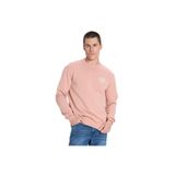 WRANGLER Regular Fit Normal Kesim Bisiklet Yaka Pembe Sweatshirt, L, Dusty Pink-W242338613, erkek