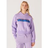 Wrangler Regular Fit Normal Kesim Kapüşonlu Içi Polarlı Lila Sweatshirt W232302, Light Lilac, S