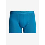 WRANGLER Regular Fit Normal Kesim Mavi Pamuklu Esnek Boxer, M, W2520593, Blue-W2520593400, erkek