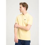 WRANGLER Regular Fit Polo Yaka%100 Pamuk Sarı Tişört, S, W7D5K4XX2T, Sunlight-W7D5K4XX2TXCU, Erkek