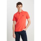 WRANGLER Regular Fit Turuncu Erkek Polo Yaka T-shirt W7D5K4XX2T512
