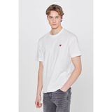 Wrangler Relaxed Fit Beyaz Erkek T-Shirt W7NM203877102