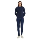 WRANGLER Relaxed Fit Geniş Kesim Kapüşonlu Lacivert Youth Cute Triko Kazak, XS, W242711, Navy-W242711410, kadın