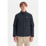 Wrangler Relaxed Fit Rahat Kesim Dik Yaka Ince Bomber Ceket - 2XL - Siyah