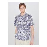 WRANGLER Relaxed Geometrik Desen Çok Renkli Gömlek, M, 5003356693, Çok Renkli, Erkek