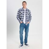 Wrangler Relaxed Lacivert Erkek Gömlek W5b46722852 Bej Gömlek - S