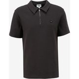 Wrangler Siyah Erkek Polo T-Shirt W7NQ20528633W Fermuarlı Polo T-Shir - 2XL