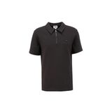 Wrangler Siyah Erkek Polo T-Shirt W7NQ20528633W Fermuarlı Polo T-shir, S, 5003142846