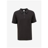 Wrangler Siyah Erkek Polo T-Shirt W7NQ20528633W Fermuarlı Polo T-shir
