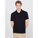 Wrangler Siyah Erkek Regular Fit Logo Baskılı Polo T-Shirt W2610158001 Erkek Polo T-Shirt - M