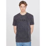 Wrangler Siyah Erkek Regular Fit Logo Baskılı T-Shirt W2610028001 Siyah T-Shirt - M
