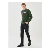 WRANGLER Siyah Erkek T-shirt Texas Slim Pantolon
