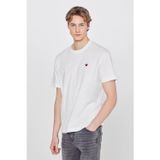 Wrangler Small Logo Bisiklet Yaka Erkek T-Shirt W7nm203877102