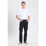 WRANGLER Texas Authentic Straight Fit Normal Bel Esnek Siyah Pantolon