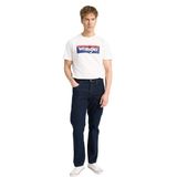 Wrangler Texas Erkek Jean Pantolon, Koyu Mavi, 34/34