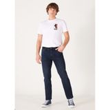 Wrangler Texas Jean Pantolon Erkek Normal Bel Regular Fit Denim Pantolon W121LR278 - Renksiz - 34 - 28