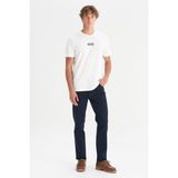 Wrangler Texas Pamuklu Slim Fit Dar Kesim Cepli Jean Kot Denim Pantolon - Gri - 38